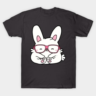 Bunny With Glasses T-Shirt